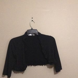 Cropped dress jacket